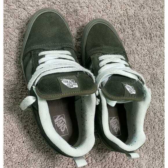 Vans Off The Wall Green Sneakers - Picture 4 of 4